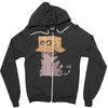 cat in the box! Zipper Hoodie