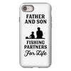 Father and Son Fishing Partners For Life iPhone 8