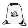 i hate people Drawstring Bags