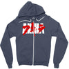 akira   vintage anime Zipper Hoodie