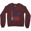 happy 4th of july Crewneck Sweatshirt