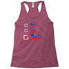 vote for dachshund Racerback Tank