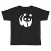 panda bear sticker vinyl decal   cute animal art car window bumper Toddler T-shirt