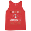 santa libra christmas ugly t shirts Tank Top
