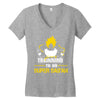 Trainning To Go Super Saiyan Women's V-Neck T-Shirt