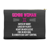 Gemini Woman Accessory Pouches
