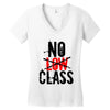 no low class Women's V-Neck T-Shirt