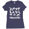 dance street dance adult Ladies Fitted T-Shirt