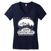 camp crystal lake est 1935 Women's V-Neck T-Shirt