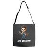 hey, ass butt! Adjustable Strap Totes