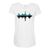 middle hertz Maternity Scoop Neck T-shirt