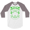 top trending ao412 sons of ireland hooligans motorcycle club irish bes 3/4 Sleeve Shirt