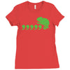 comma chameleon Ladies Fitted T-Shirt