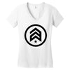 analog black new logo Women's V-Neck T-Shirt