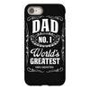 dad number one world's greatest iPhone 8 Case