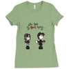 you stole my heart 3 Ladies Fitted T-Shirt