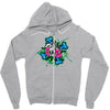 skull pops Zipper Hoodie