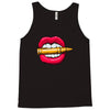 bullet in mouth Tank Top