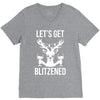 let's get blitzened 1 V-Neck Tee
