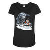 jurassic hoth Maternity Scoop Neck T-shirt