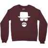 breaking bad heisenberg walter Crewneck Sweatshirt