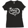 princess on board ! Ladies Fitted T-Shirt