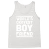 world's okayest boyfriend couple love funny Tank Top