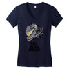 full metal jaeger Women's V-Neck T-Shirt