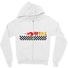 Fire Black Zipper Hoodie