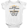 Smart Good Looking Mail Carrier Doesnt Get Better Than This Baby Onesie