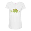 team herbivore! Maternity Scoop Neck T-shirt