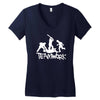 teamwork Women's V-Neck T-Shirt