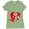 Ugandan Knuckles Ladies Fitted T-Shirt