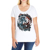 game of dragons Ladies Curvy T-Shirt