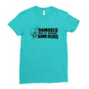 damsels do it their Ladies Fitted T-Shirt