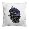 skull modile head Throw Pillow