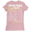 November Girl Facts Scorpio Ladies Fitted T-Shirt