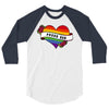 Proud Dad 3/4 Sleeve Shirt