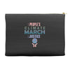 people's climate march for justice 2017 Accessory Pouches
