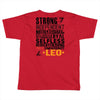 Strong Independent Motivated Leo Toddler T-shirt