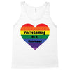 You're Looking At A Rainbow Tank Top