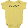 Pivot of The Friends Parody Baby Bodysuit