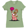 zombified big boy Ladies Fitted T-Shirt