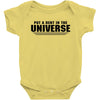 Put A Dent In The Universe Baby Onesie
