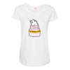 Antidepressant Cat Maternity Scoop Neck T-shirt