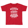 Super Cool Granny Of A Freaking Awesome Grandson Toddler T-shirt