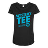 mystery tee Maternity Scoop Neck T-shirt