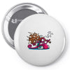 monster melodi Pin-back button