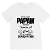 I'm Called Papaw Because I'm Way Too Cool To Be Called Grandfather V-Neck Tee