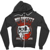 praying skull Zipper Hoodie
